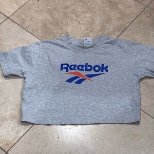 Reebok Gray and Blue T-Shirt